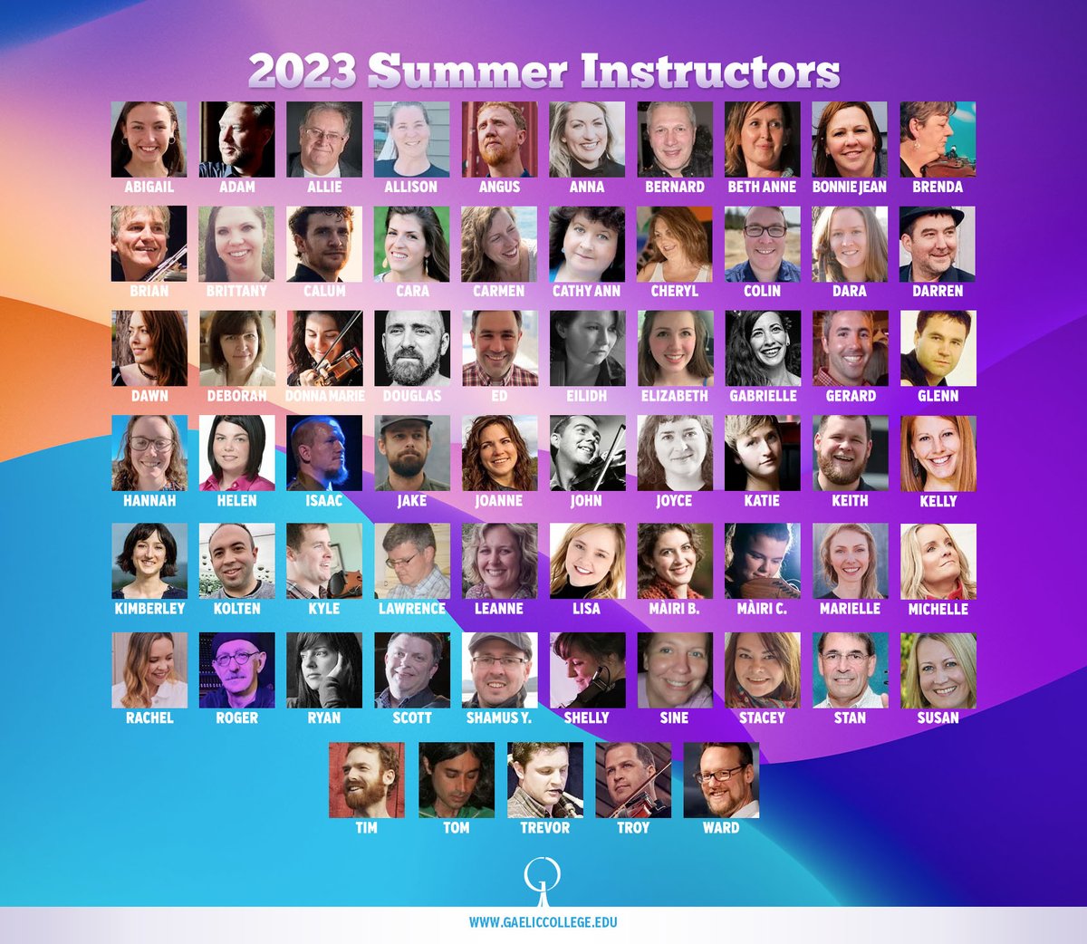 Just last week we opened up registration for our 2023 summer sessions - and spots have been flying since! Be sure to register soon to save your seat. Check out the incredible roster of instructors on deck to teach - you don't want to miss this. 😃
#LearnWithUs