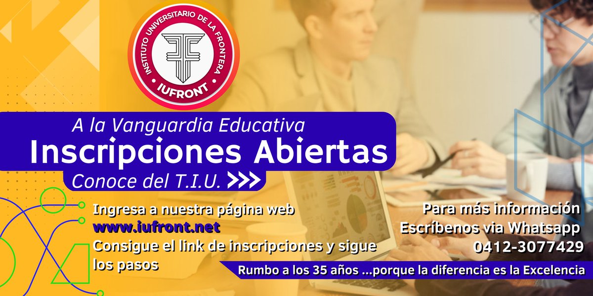 Iufrontoficial's tweet photo. ¿Conoces que es T.I.U.?
Recuerda que en nuestra página web https://t.co/eo83Wi4sRe ahí encontraras el link de acceso para que te inscribas
!SIN SALIR DE TU CASA!
📧Escríbenos a: inscripcionsc@iufront.net.
📲O vía whatsapp al número
0412 - 307.74.29
#marzo #iufront https://t.co/6zlv6yAa23