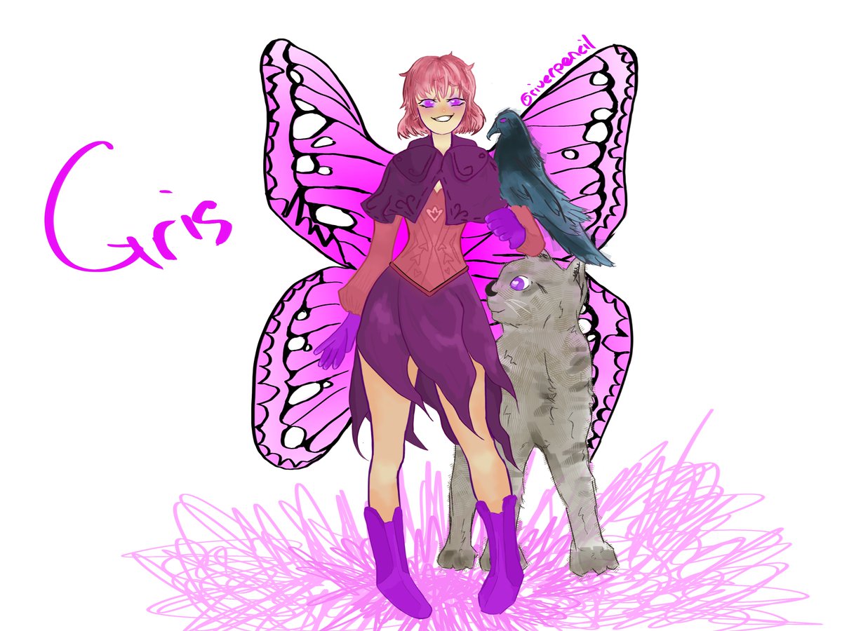 riverpencil (open commissions) (@riverpencil) on Twitter photo Did some draw! I drew my d&d character for a oneshot ran by <a href="/rainsdizzy/">Rainsdizzy</a>! Her name is Gris and she's a little gremlin >:) Did some draw! I drew my d&d character for a oneshot ran by <a href="/rainsdizzy/">Rainsdizzy</a>! Her name is Gris and she's a little gremlin >:)
