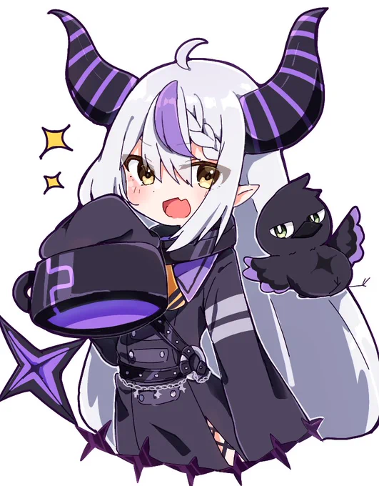 ラプ様#laplus_artdesu 
