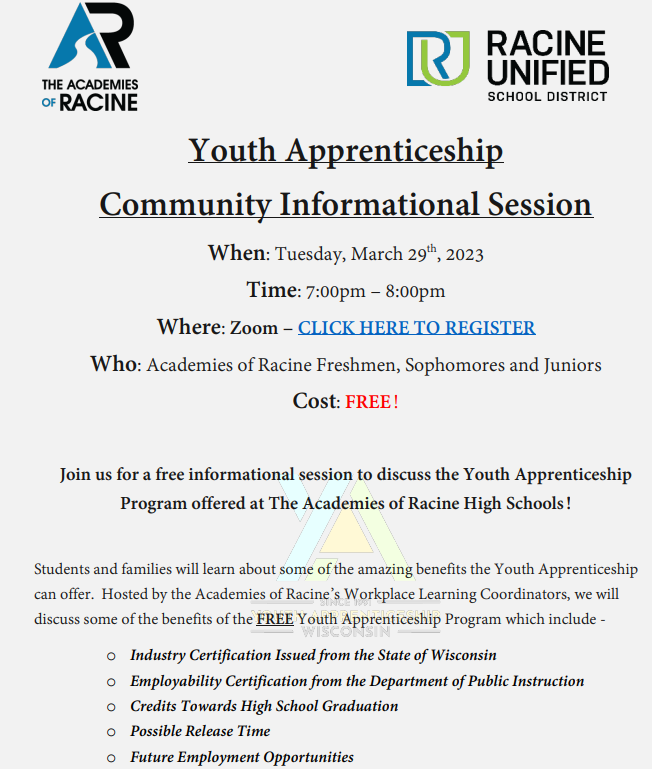 Academies of Racine - Park tweet media