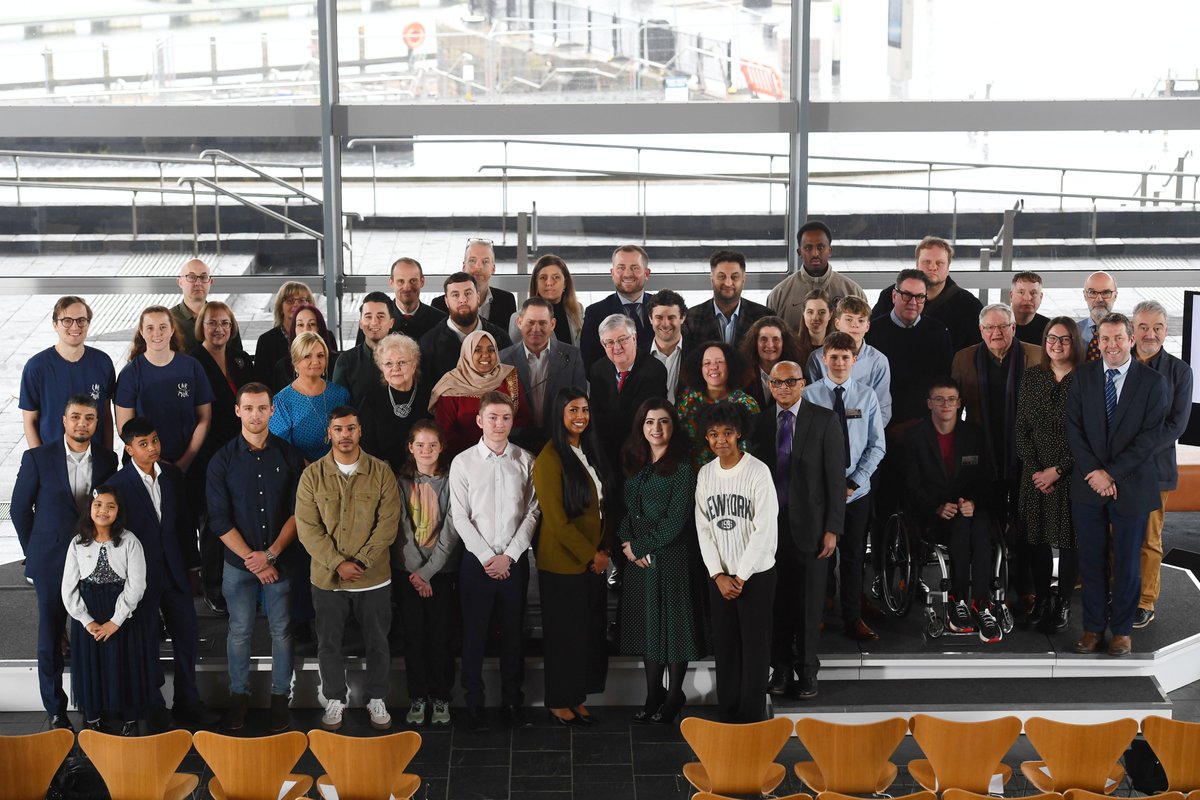 PrifWeinidog's tweet photo. An honour to announce the finalists for the 2023 #StDavidAwards.

After a decade of celebrating Wales' everyday heroes, I'm still moved by the inspirational stories I hear every year 🏴󠁧󠁢󠁷󠁬󠁳󠁿

Pob lwc to all finalists - I'm looking forward to announcing the winners on April 20th. https://t.co/gh7FvHlbeq