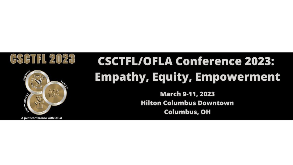 JNCLInfo's tweet photo. Connect with JNCL-NCLIS leadership this week at #CSCTFL to learn more about how to empower language advocates in your state! @cslang4all
@OFLA1 https://t.co/wrJeewuvX5