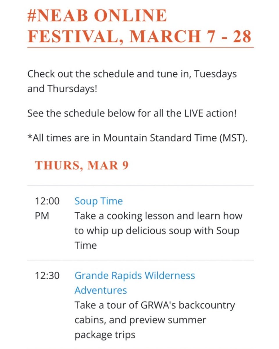 FestivalSeekers's tweet photo. We're excited for day 2 of the #NEAB Online Festival! Tune in with us for todays lin up #NEAB #NEABonline #FestivalSeekers
https://t.co/9afKh87bGJ
@Miss604 @lindahoang @littleinukphoto @athabascacounty @metiscrossing @TownofVermilion @MDBville @goeastofYEG https://t.co/52j2fyynEh