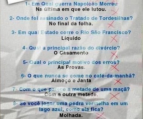 Se você jogar uma pedra vermelha em um lago azul, como ela fica