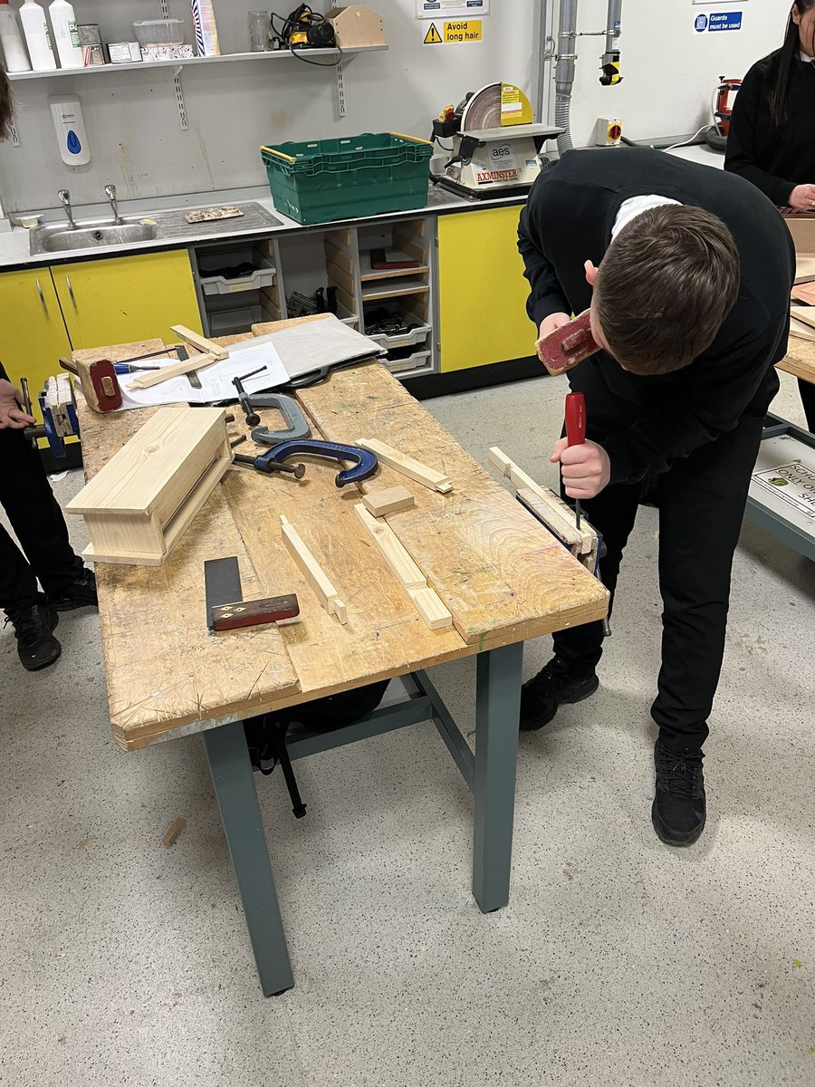stambrose_det's tweet photo. DET supported study in full swing. Great to see so many S4 pupils putting additional work into their Design & Manufacture and Practical Woodworking models.
#FAITHinlearning https://t.co/1JbYfmBN4a