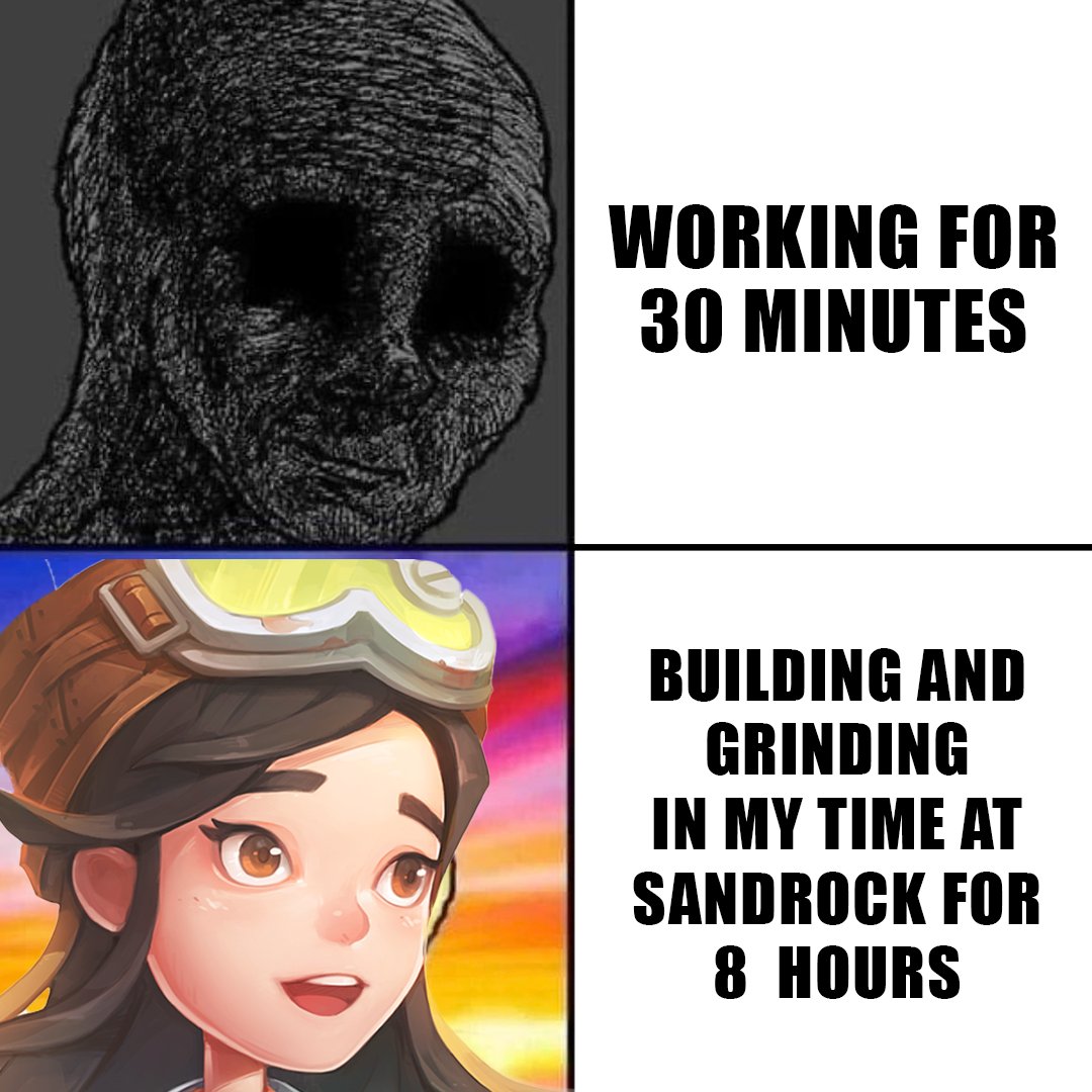 PMStudiosUSA's tweet photo. Builders in @MTaSandrock be like …

#Indie #RPG #Adventure https://t.co/FLcD7Mmwb8