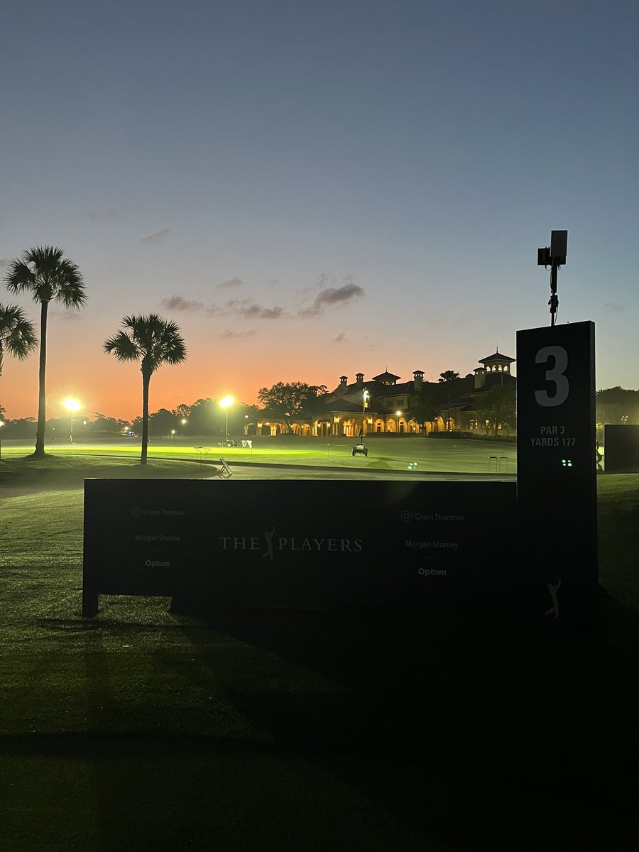 Honored to be apart of such an incredible team. First time volunteering for @THEPLAYERSChamp and definitely not the last. #soplador