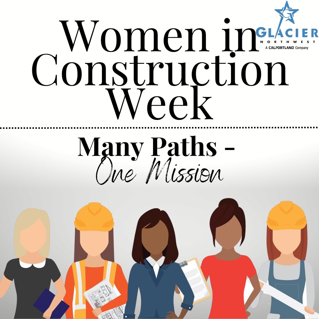 glaciernw's tweet photo. We're continuing to celebrate Women in Construction Week! 

#calportland #pnw #aggregates #concrete #readymix #construction #industry #womeninconstruction #womeninconstructionweek https://t.co/ArRhoUn4Qr