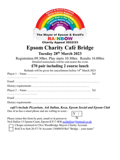 Epsom & Ewell Mayor's Charities tweet media