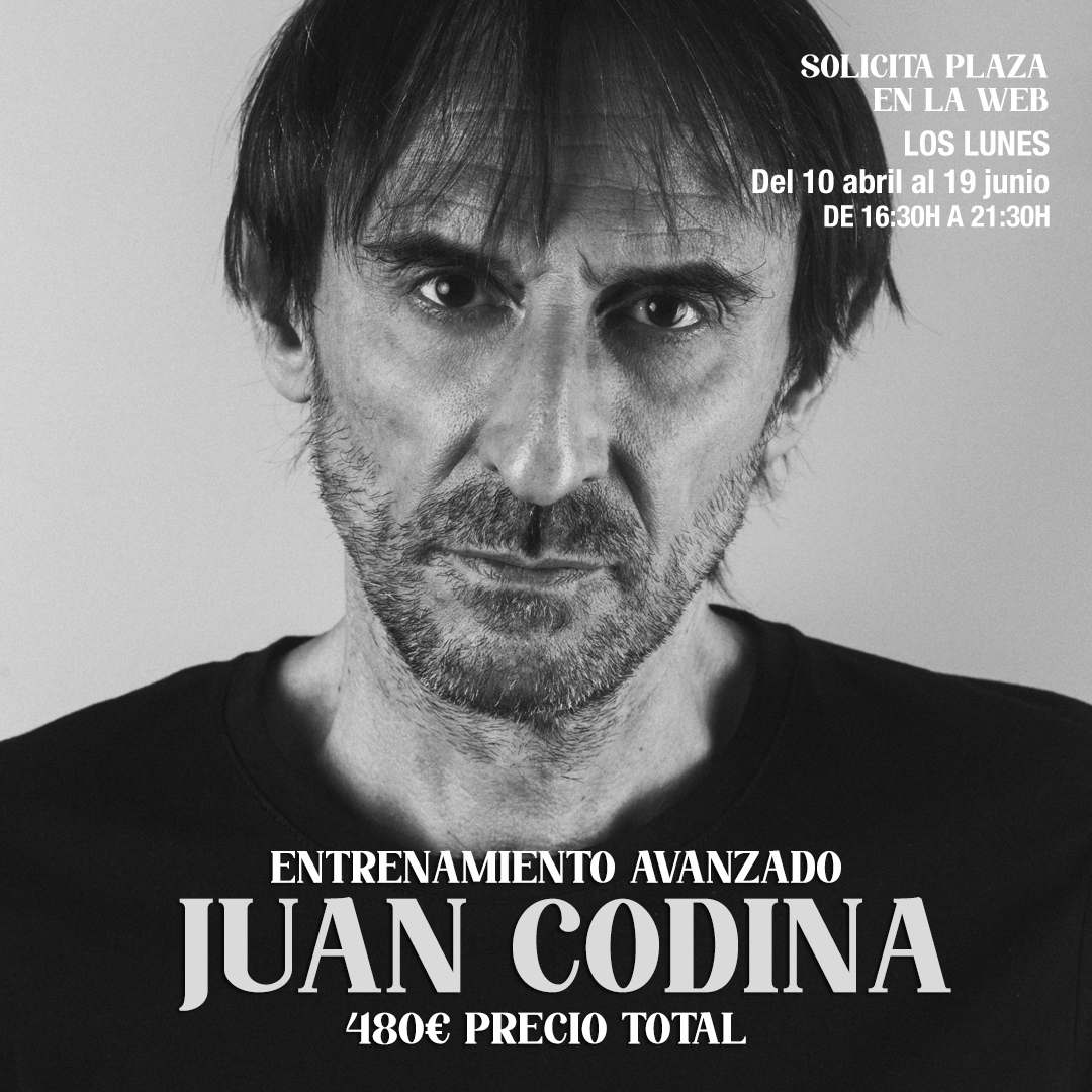 Entrenamiento avanzado para #actrices y #actores
Todos los lunes.
Del 10 de abril al 19 de junio
De 16:30h. a 21:30h.
Precio 480€

Solicita plaza aquí: bit.ly/3T4L5od