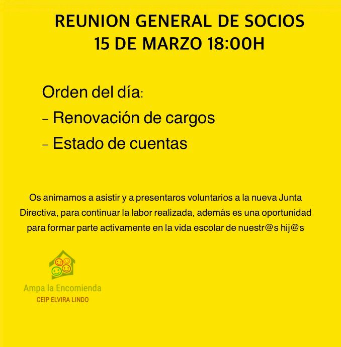 AMPA La Encomienda (@ampaelviralindo) on Twitter photo 