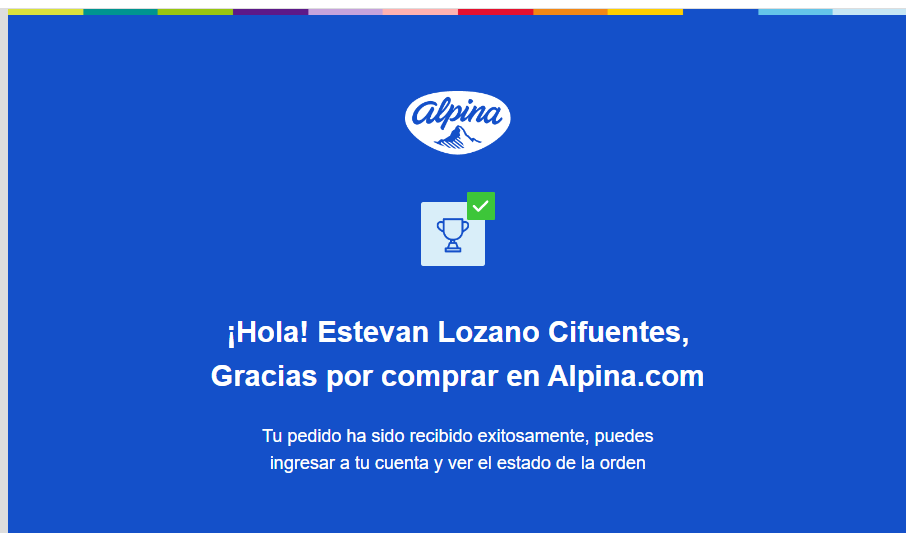 Geeeeente, se logro, después de varios ataques de pánico xd Gracias por el apoyo <3 #alpilitro @Alpina https://t.co/oofNfBZZZg