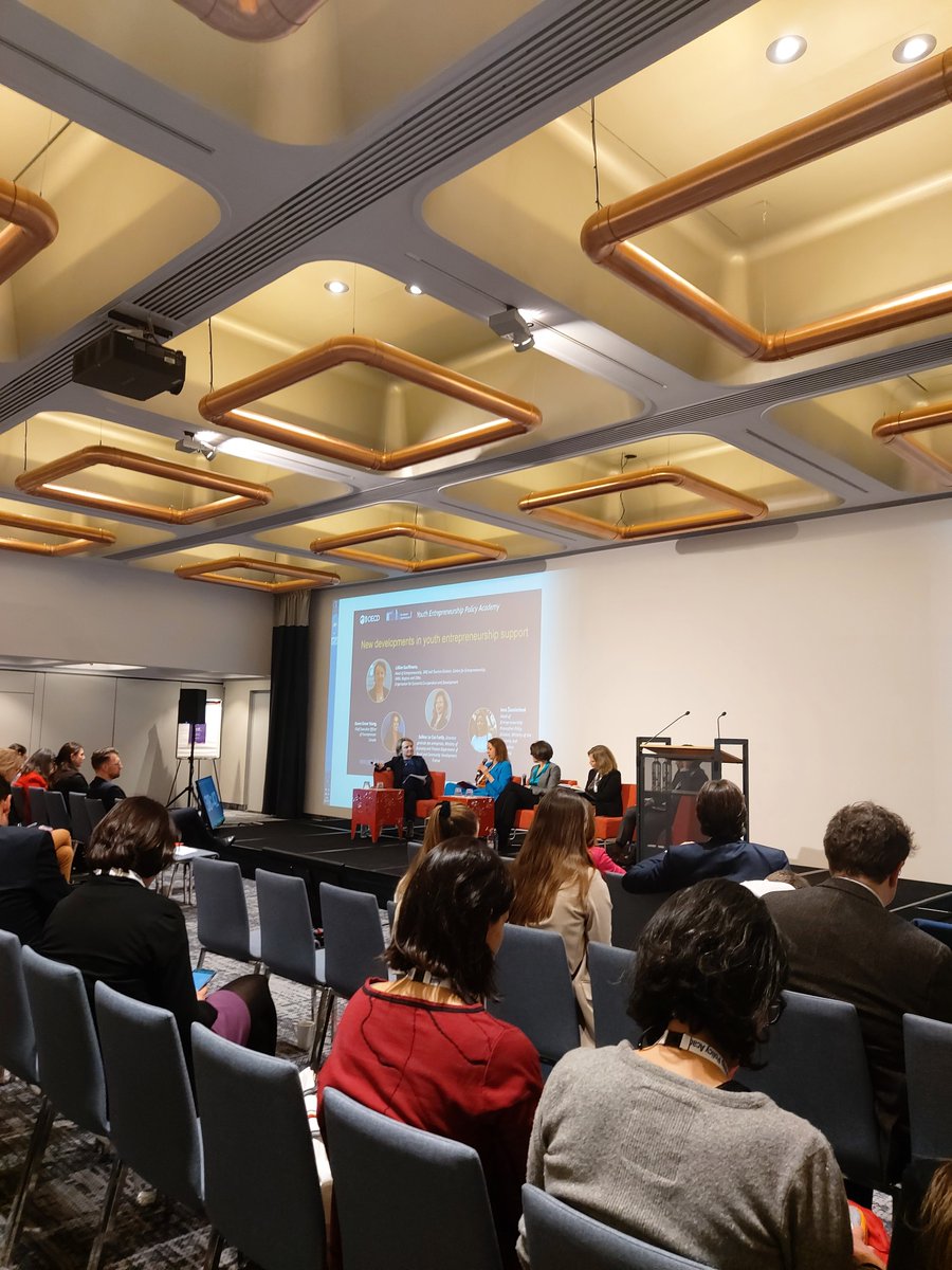 Hearing about multiple forms of enterprenial support available across France,  Lithuania and Canada. Looking forward to see how we can take these learnings to Ireland and across Europe! #yepa