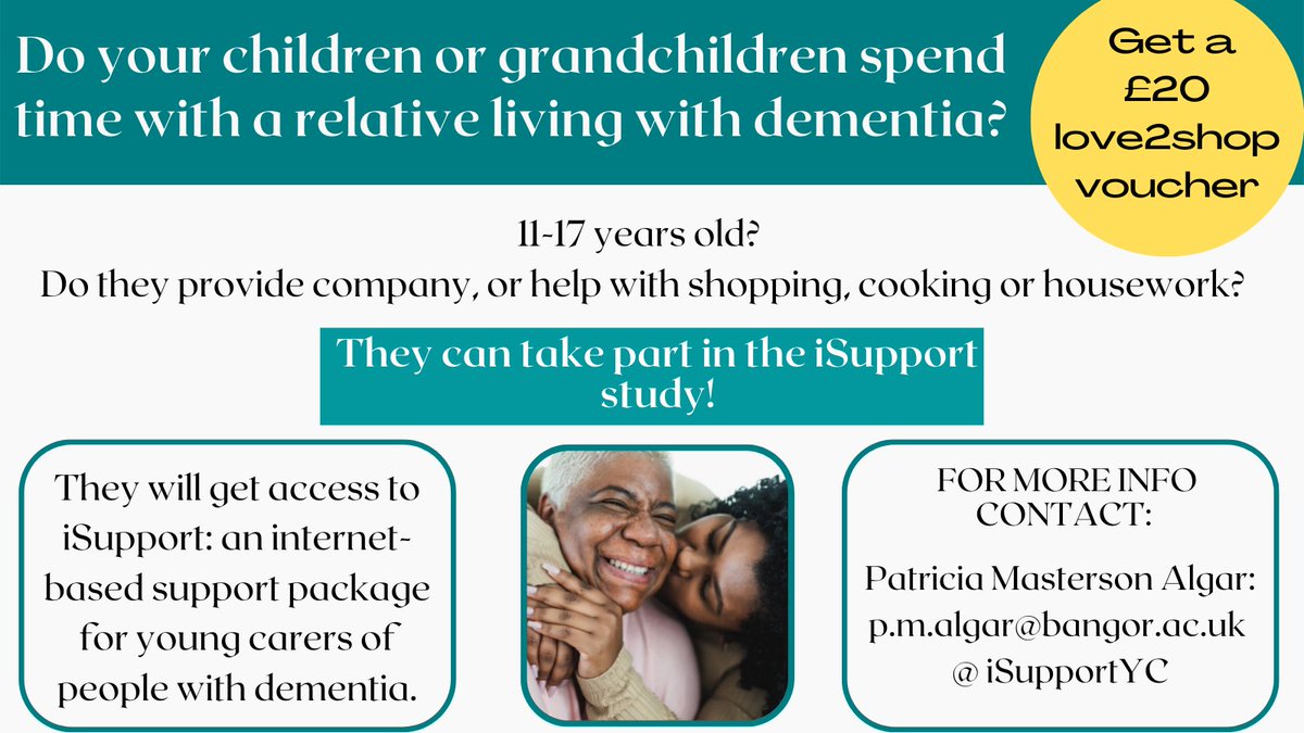 iSupportYC (@isupportyc) on Twitter photo Do your children or grandchildren spend time with a grandparent who is living with #dementia?
<a href="/CadrProgramme/">CADR</a> <a href="/YoungDemNetwork/">Young Dementia Network</a> @SHSBangor <a href="/LisaRob64286964/">Lisa Roberts</a> <a href="/WeAreCarers/">We Care Campaign</a> <a href="/YCAlliance/">Young Carers Alliance</a> <a href="/BrightonYCP/">Brighton Young Carers Project</a> <a href="/YACbook/">Young Adult Carers Wiltshire</a> <a href="/Dementia_Hub/">DementiaHub</a> <a href="/beatdementia/">Join Dementia Research</a> Do your children or grandchildren spend time with a grandparent who is living with #dementia?
<a href="/CadrProgramme/">CADR</a> <a href="/YoungDemNetwork/">Young Dementia Network</a> @SHSBangor <a href="/LisaRob64286964/">Lisa Roberts</a> <a href="/WeAreCarers/">We Care Campaign</a> <a href="/YCAlliance/">Young Carers Alliance</a> <a href="/BrightonYCP/">Brighton Young Carers Project</a> <a href="/YACbook/">Young Adult Carers Wiltshire</a> <a href="/Dementia_Hub/">DementiaHub</a> <a href="/beatdementia/">Join Dementia Research</a>