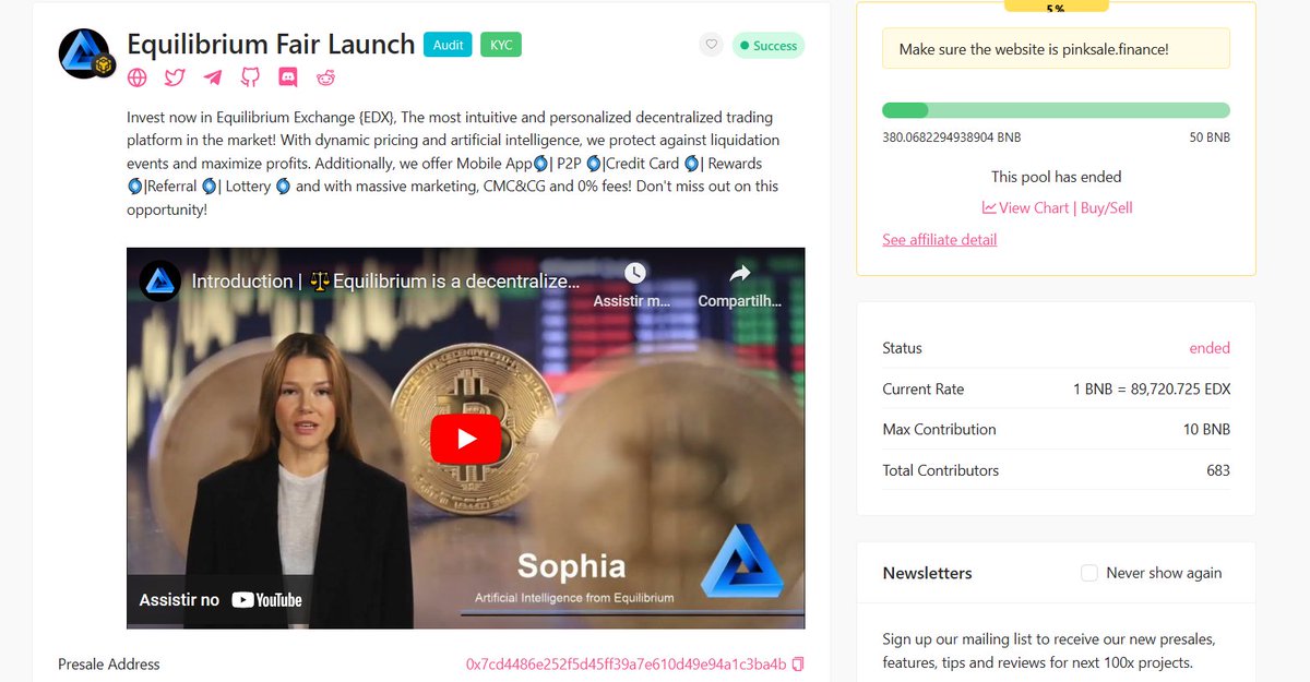 Equilibrium Exchange tweet media