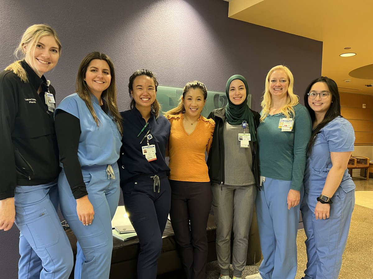 This week we have an all woman team rocking the 🫁 transplant service @BCMDeptMedicine @BCM_Lung @GarchaMed @GloriaWLiMD @ssjaroudi @melissajmanson @ptriddy_1320 @BCM_ALD #WomansDay #WomenInMedicine #menforwomen