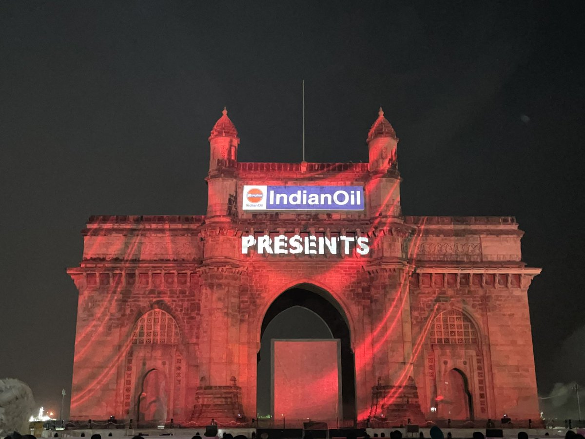 Anurag Anand Mishra (@anuragdeoghar) on Twitter photo Laser Light & Music show at #GatewayofIndia hosted by <a href="/IndianOilcl/">Indian Oil Corp Ltd</a>.
Jai #Shivajimaharaj🙏🏻
Proud moment for all IOCians ❤️🙏🏻
Proud of our leaders <a href="/ChairmanIOCL/">ChairmanIOC</a> <a href="/DirMktg_iocl/">Director (Marketing), IndianOil</a> <a href="/EDLPGIOCL/">Sailendra K</a> 🙏🏻🙏🏻 Laser Light & Music show at #GatewayofIndia hosted by <a href="/IndianOilcl/">Indian Oil Corp Ltd</a>.
Jai #Shivajimaharaj🙏🏻
Proud moment for all IOCians ❤️🙏🏻
Proud of our leaders <a href="/ChairmanIOCL/">ChairmanIOC</a> <a href="/DirMktg_iocl/">Director (Marketing), IndianOil</a> <a href="/EDLPGIOCL/">Sailendra K</a> 🙏🏻🙏🏻