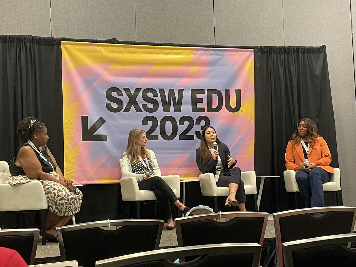 Dataspire (@ru_dataspire) on Twitter photo Woohoo, great panel of all women diving into how we support βData Training in a Web 3.0 Futureβ at #SXSWedu <a href="/SASeducator/">SAS Education Initiatives</a> <a href="/dsforeveryone/">Data Science 4 Everyone (DS4E)</a>
Appreciating the call outs for high quality progressional development!! Woohoo, great panel of all women diving into how we support βData Training in a Web 3.0 Futureβ at #SXSWedu <a href="/SASeducator/">SAS Education Initiatives</a> <a href="/dsforeveryone/">Data Science 4 Everyone (DS4E)</a>
Appreciating the call outs for high quality progressional development!!