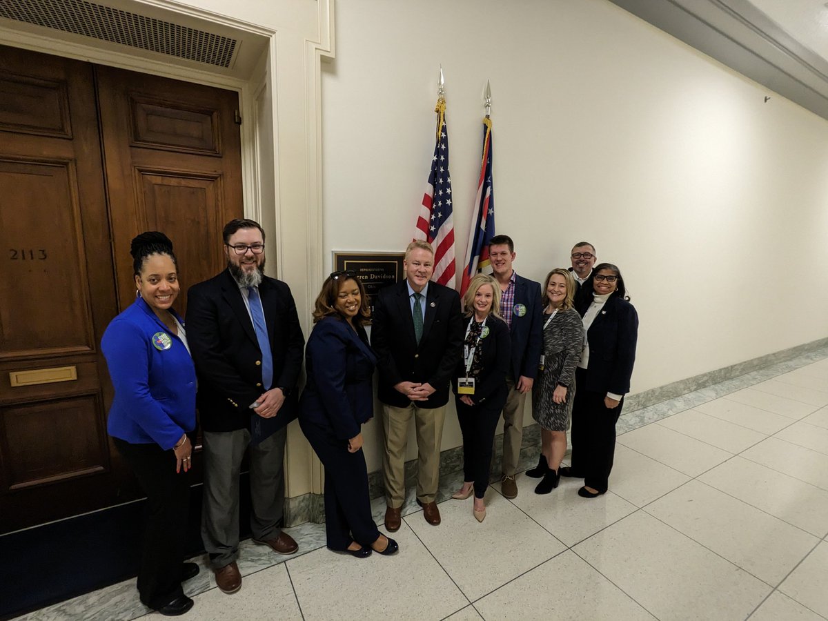 Ohiochc's tweet image. We are grateful to @WarrenDavidson and his Legislative Correspondent Max - for their time and commitment to #ValueCHCs. Ohio District 8 proud!

@FHSDarke