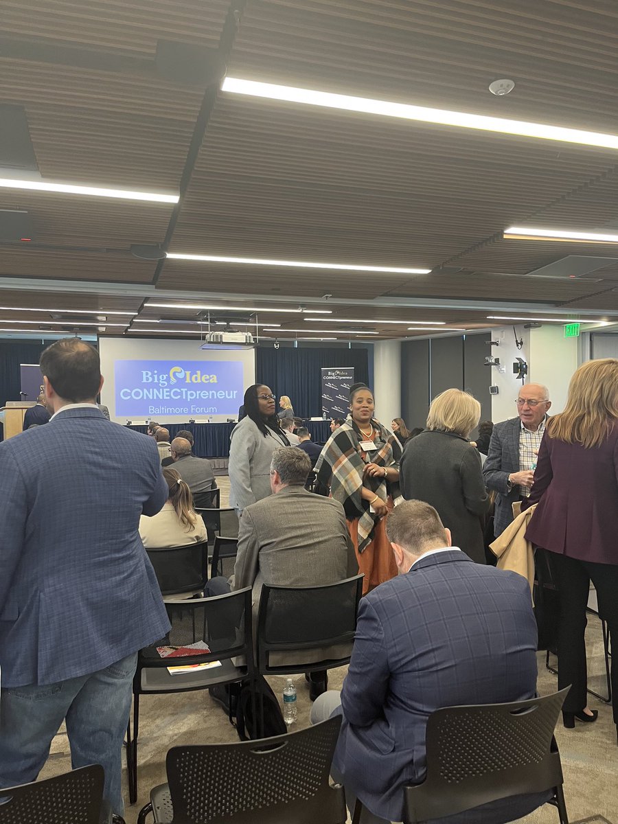 MDTechCouncil's tweet photo. Thank you @Connectpreneur for having MTC CEO Kelly Schulz and our Venture Mentoring Services as an event partner at the Baltimore Forum! Learn more about #MTCVMS at https://t.co/zcmpFQUqdE https://t.co/Fav9Vbc2Wk
