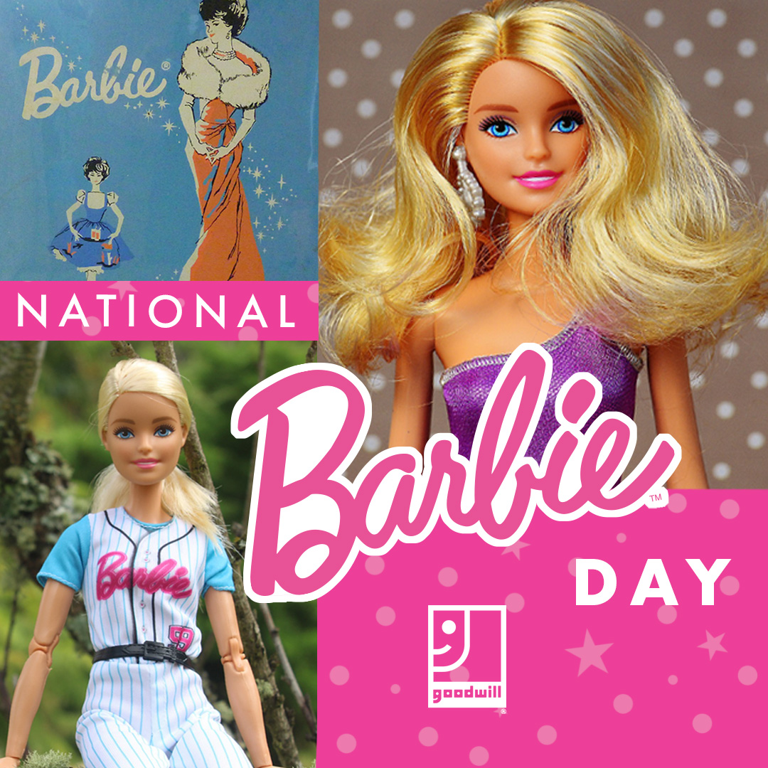 Marion Goodwill Ohio on Twitter "It’s National Barbie Day! Barbie is