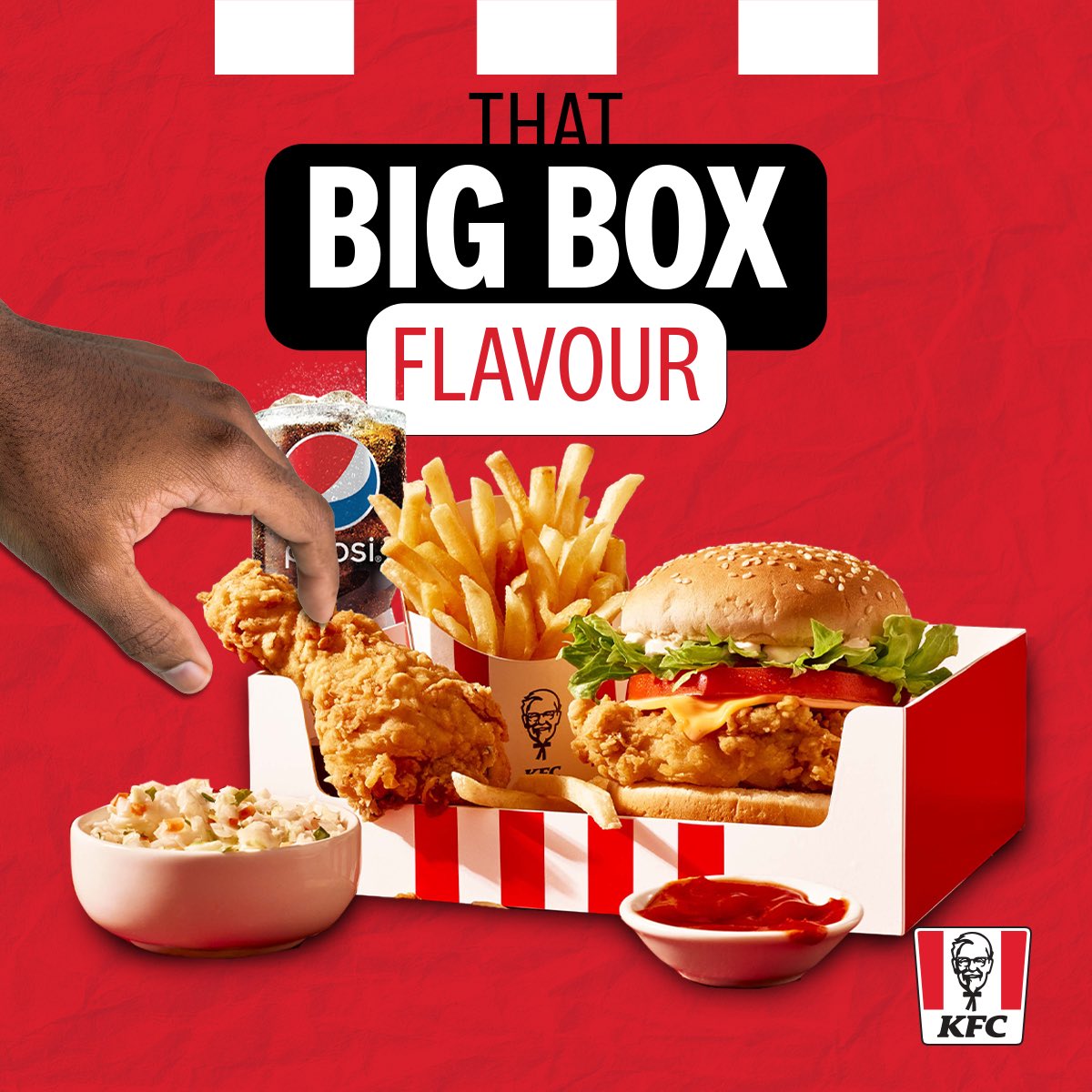 KFC Jamaica on Twitter "Nothing satisfies those lunchtime cravings quite like a BIG Box right