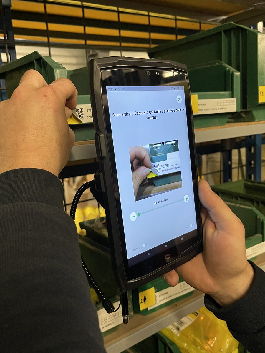 Inventaire Jour 4 à l’#AILM ! 
A l’aide de la nouvelle tablette, l’utilisation d’Olotec est optimal 👌🏻

Des stocks bien évalués, avec un taux de rotation cohérent, sans être trop important … C’est l’objectif de cette semaine sur notre site.
<a href="/GRDF/">GRDF</a> <a href="/Act4gaz/">Act4gaz</a> #DRNO #GAZIER #LILLE