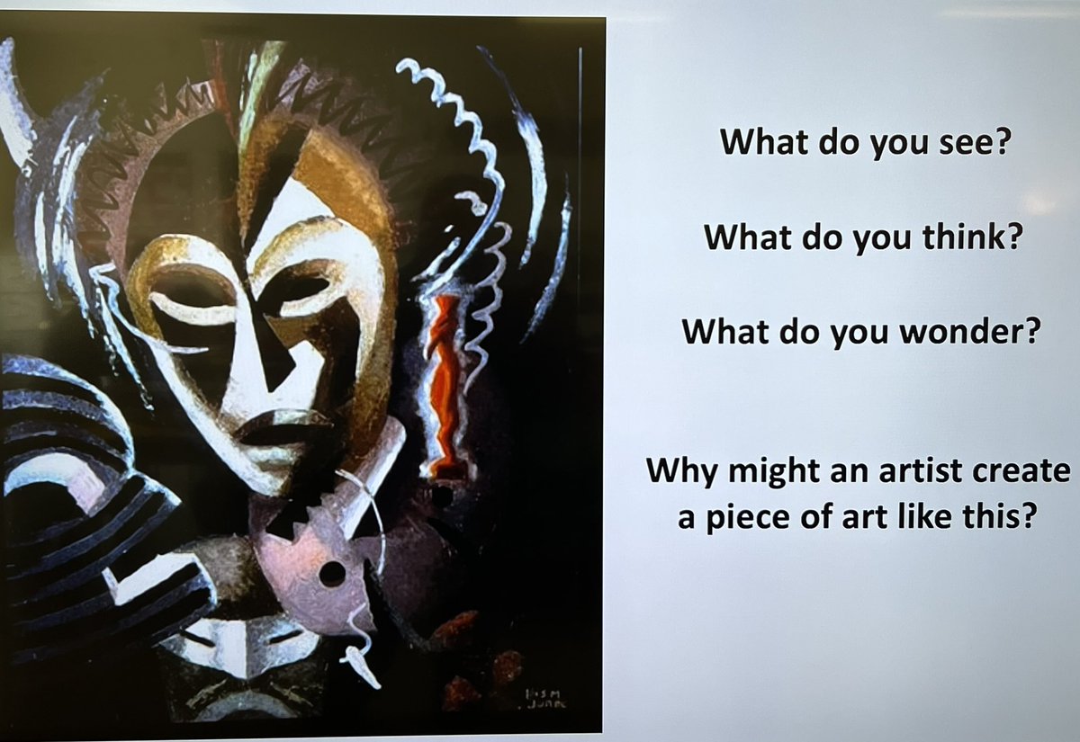 4th and 5th <a href="/WassWolves/">Wass Elementary</a> learn about artist Lois Mailou Jones #tsdart #wassartists
