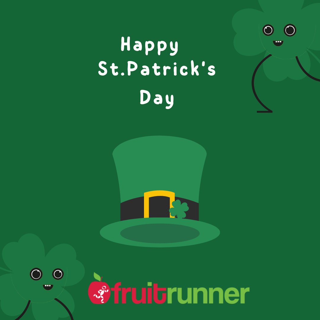 fruitrunner's tweet image. Happy St Patrick's Day! #StPatricksDay