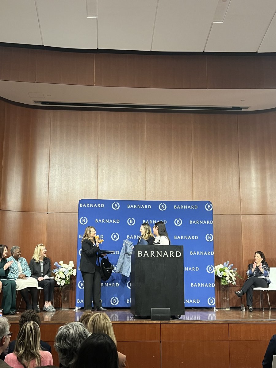 Barnard College tweet media
