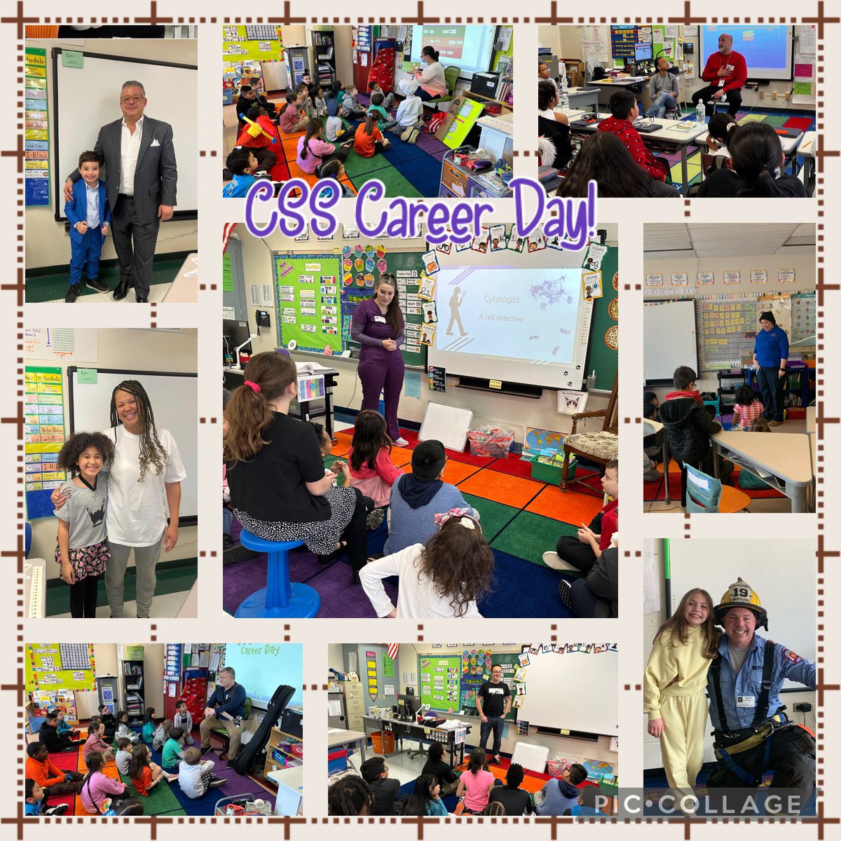 ChurchStreet_WP's tweet image. CSS Career Day! Our CSS Tigers dressed for their future careers. Parent and community volunteers visited classrooms to present information about their careers. Thank you to our volunteers for helping to make this day possible and inspiring our CSS Champions! @CSSWPPTA