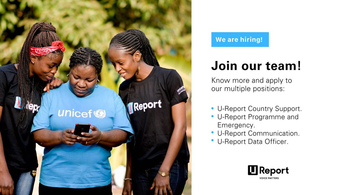 U-Report tweet media