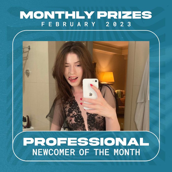 February's Professional Newcomer of the Month on @pornhub is @HotPearly!🧡   See what all the hype is