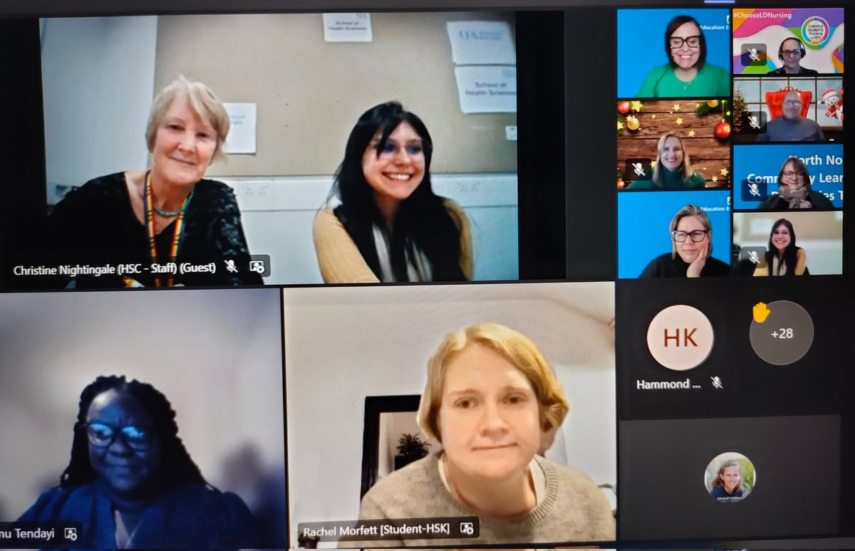 NHSE Workforce, Training and Education – EoE (@nhshee_eoe) on Twitter photo Come and join us for our next Learning Disability roundtable in April. Have a voice and listen to passionate and informative speakers. Email
Emma.Dillon5@nhs.net for more information.
Below taken from our December MH roundtable🤩
@EmmaDillonMH <a href="/Lisa_Reynolds88/">Dr Lisa Reynolds</a> <a href="/ElliegorRMN/">Ellie Gordon</a> Come and join us for our next Learning Disability roundtable in April. Have a voice and listen to passionate and informative speakers. Email
Emma.Dillon5@nhs.net for more information.
Below taken from our December MH roundtable🤩
@EmmaDillonMH <a href="/Lisa_Reynolds88/">Dr Lisa Reynolds</a> <a href="/ElliegorRMN/">Ellie Gordon</a>