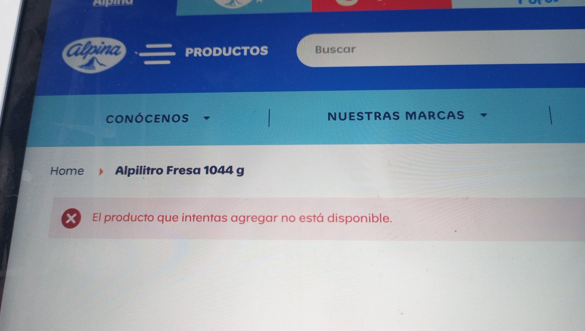 kanatadu's tweet photo. 😔😔😔
@Alpina #alpilitro tremendo que cuando se procedía al pago no dejará pasar de ahí y ahora salga agotado. https://t.co/5qXWRXy7yn