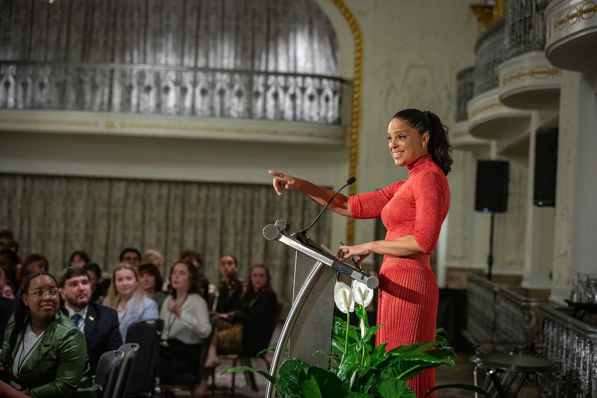 It was an honor to have <a href="/soledadobrien/">Soledad O'Brien</a> meet with #USSYP2023 delegates to discuss her passion for journalism and the essential role of the press in our democracy.