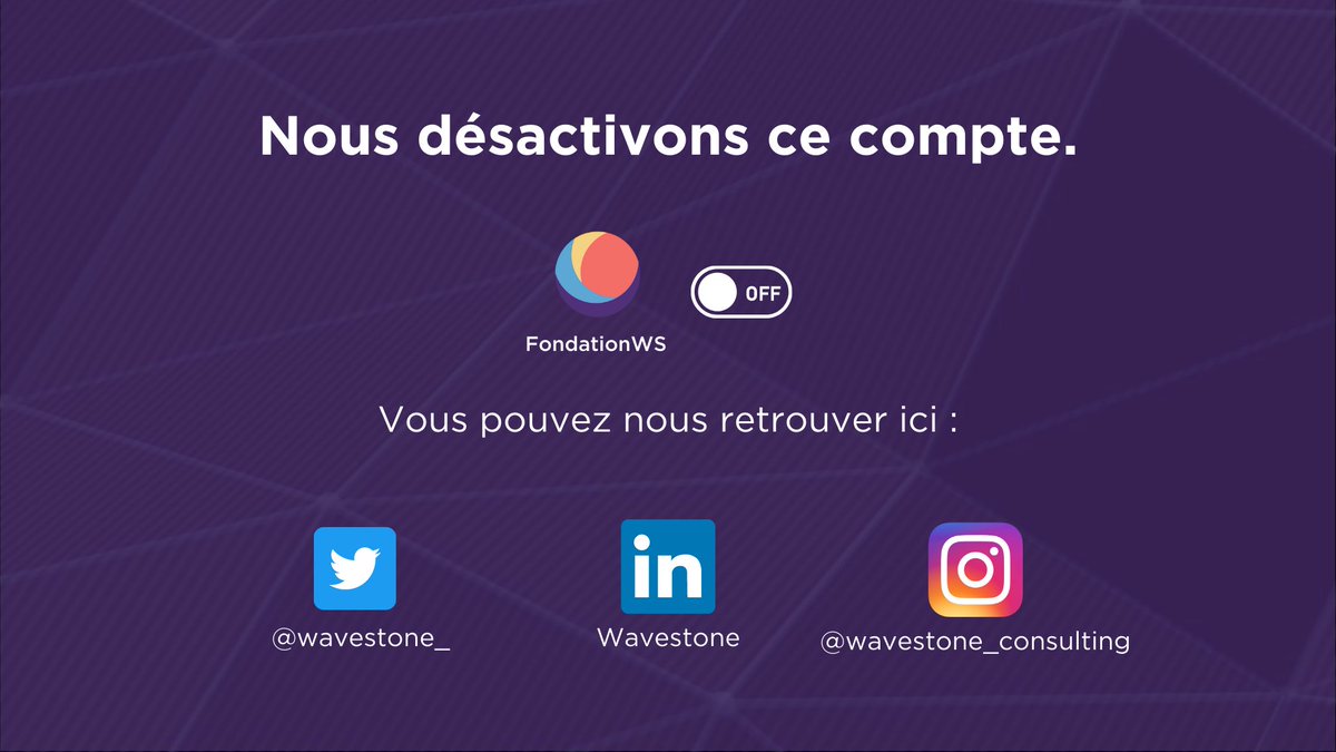 Fondation Wavestone tweet media