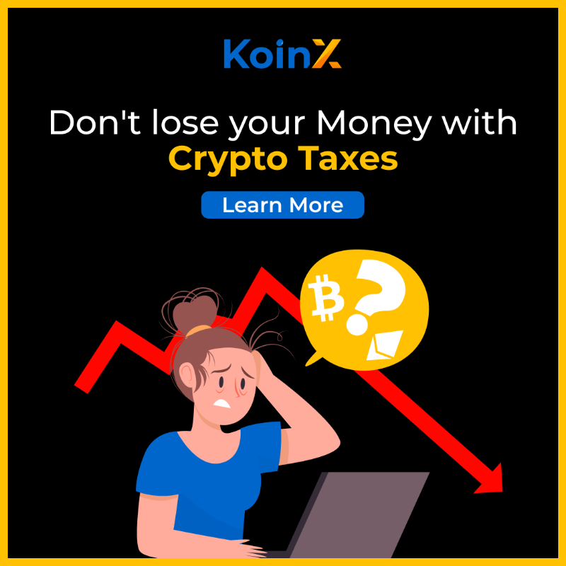 getkoinx's tweet photo. Simplifying Crypto Taxes for the Confused 

Calculate Crypto Tax in 59 Secs