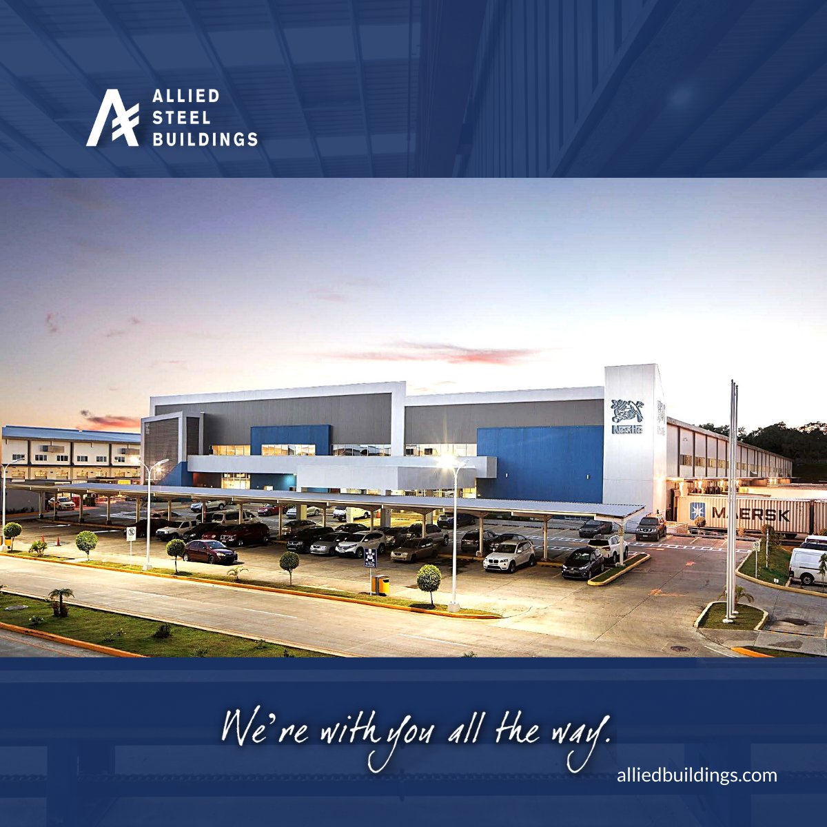 AlliedBuildings's tweet image. Need a durable and cost-effective building solution? Prefabricated steel structures let you construct a custom space quickly and easily. Enjoy the convenience of fast construction, energy efficiency, and low maintenance. 

#prefabstructure #steelbuildings