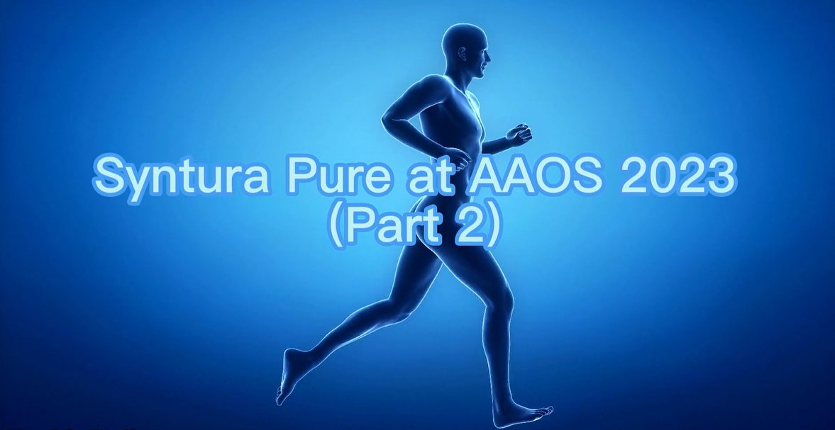 osteosynhealth's tweet photo. Part 2 of our #SynutraPure #vlog is ready for action! Give it a watch https://t.co/FBEvU76JNy to learn more about the #aaos meeting, and what we’re doing there! #AAOSMeeting #lasvegas #excited #seeyouthere #jointhealth https://t.co/iHEVdK5jXb