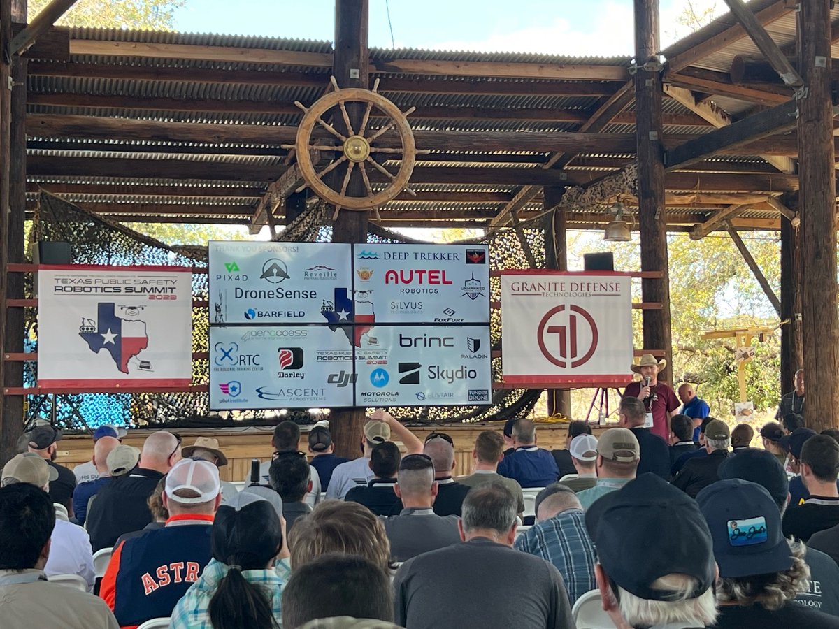 SilvusTech's tweet image. We&apos;re having a great time at #TXPSROBOTS this week. Today&apos;s your last chance to visit our booth and learn more about combining Silvus StreamCaster #MANET radios and tactical comms mesh network  with unmanned robotics technology as a force multiplier for #PublicSafety agencies.