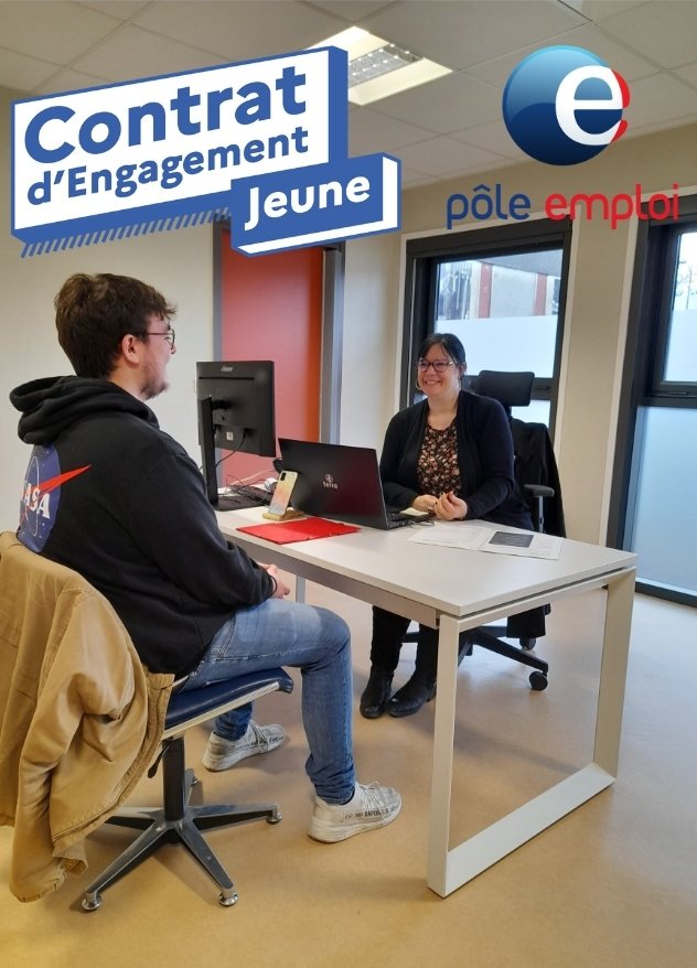 Aujourd'hui les jeunes du #CEJ ont eu des simulations d'entretien filmés avec Me Clauet de l'abbaye des Guillemins de Walincourt, encore une belle collaboration entre le #poleemploi et un #employeur dans le cadre du CEJ 😃