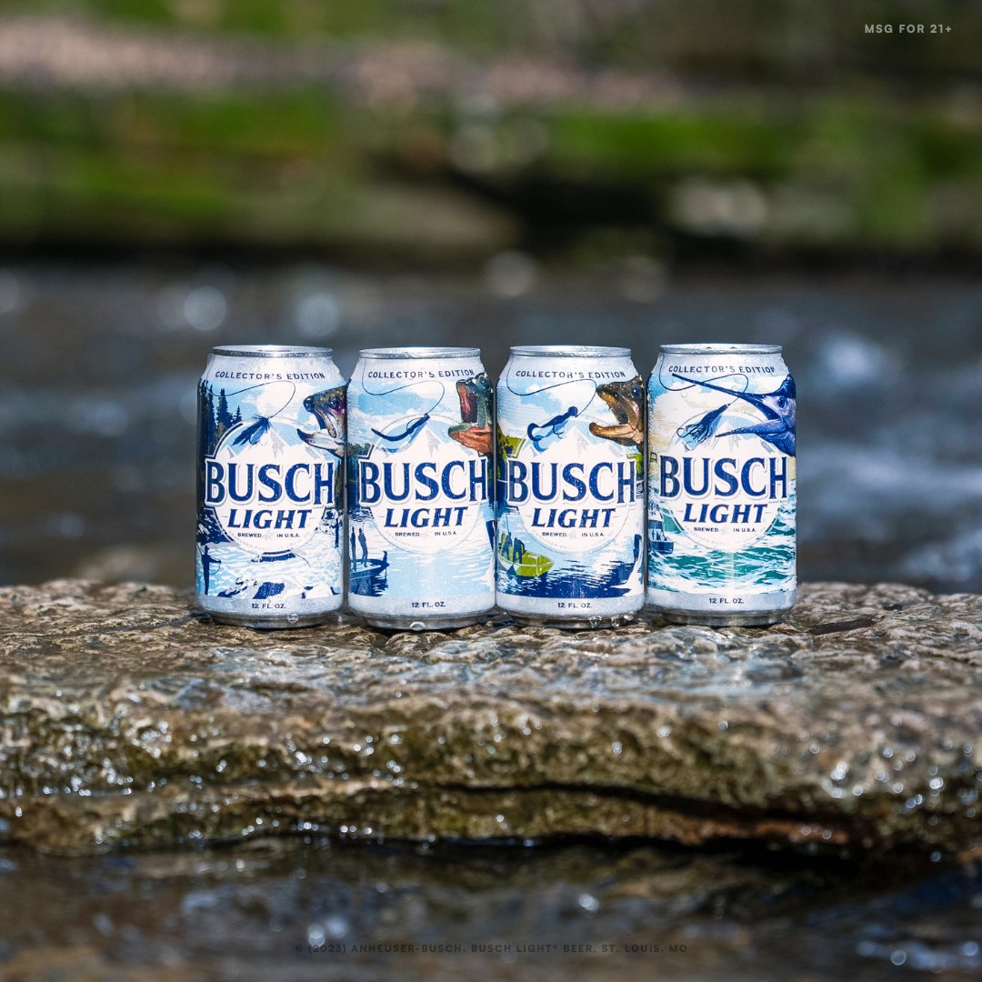 Anheuser-Busch on X: It's o-fish-ial: .@BuschBeer's limited edition  fishing cans are out now. Drop a 🎣 if you're ready to reel in one of these  tackle box cans.  / X