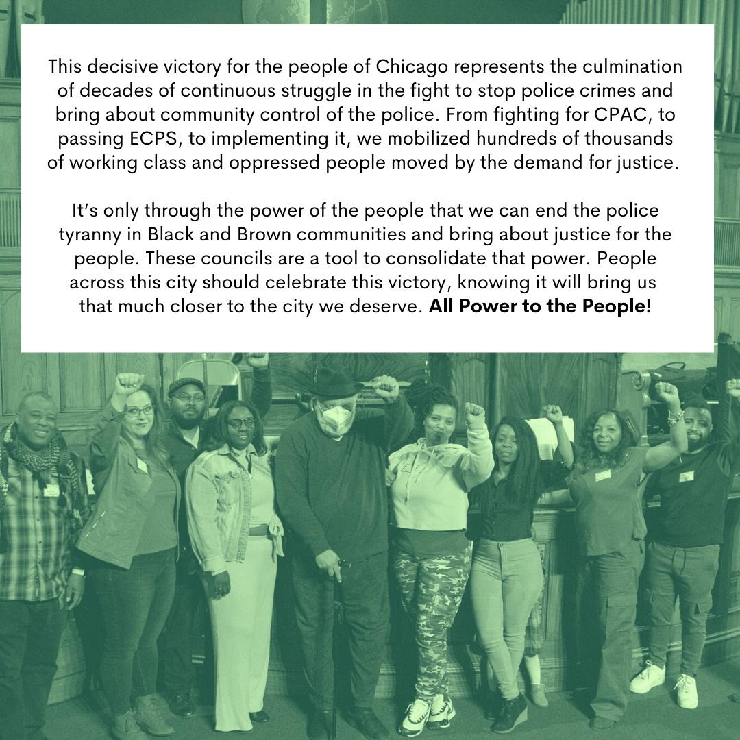 CAARPRNow's tweet photo. In the words of Frank Chapman, Co-Chair of @CAARPRNow and Executive Director of @NAARPR: "Our people, through self-organization have, by way of legislative fiat, enhanced their capacity to hold the police accountable for the crimes they commit against us." https://t.co/s0QDMV7y5Y
