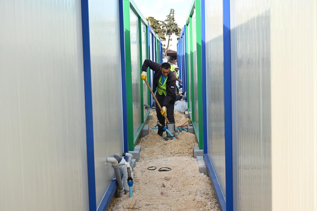 Bursa Büyük Şehir belediyesi sürecin başından itibaren 600 personeliyle Hatay’da çalışıyor..
*
2 bin konteynerlik Uludağ konteyner kentin birinci etabı bitti, 2. ve 3. Etap’da Ramazanda bitecek. Toplam 10 bin nüfus yaşıyacak burda
*
Hatay Ulu Camiide <a href="/bursabuyuksehir/">Bursa Büyükşehir Belediyesi</a> yapacak 🤲👏