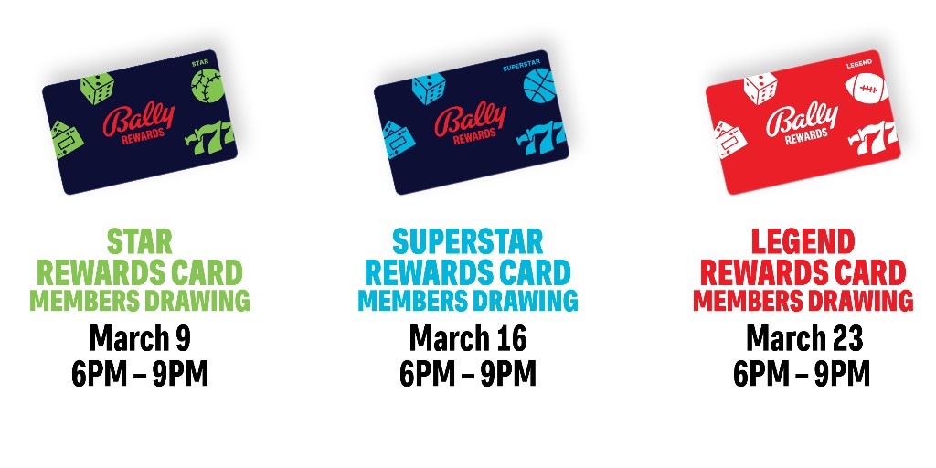 Bally's Vicksburg on Twitter "Join us today for our Star Rewards Card