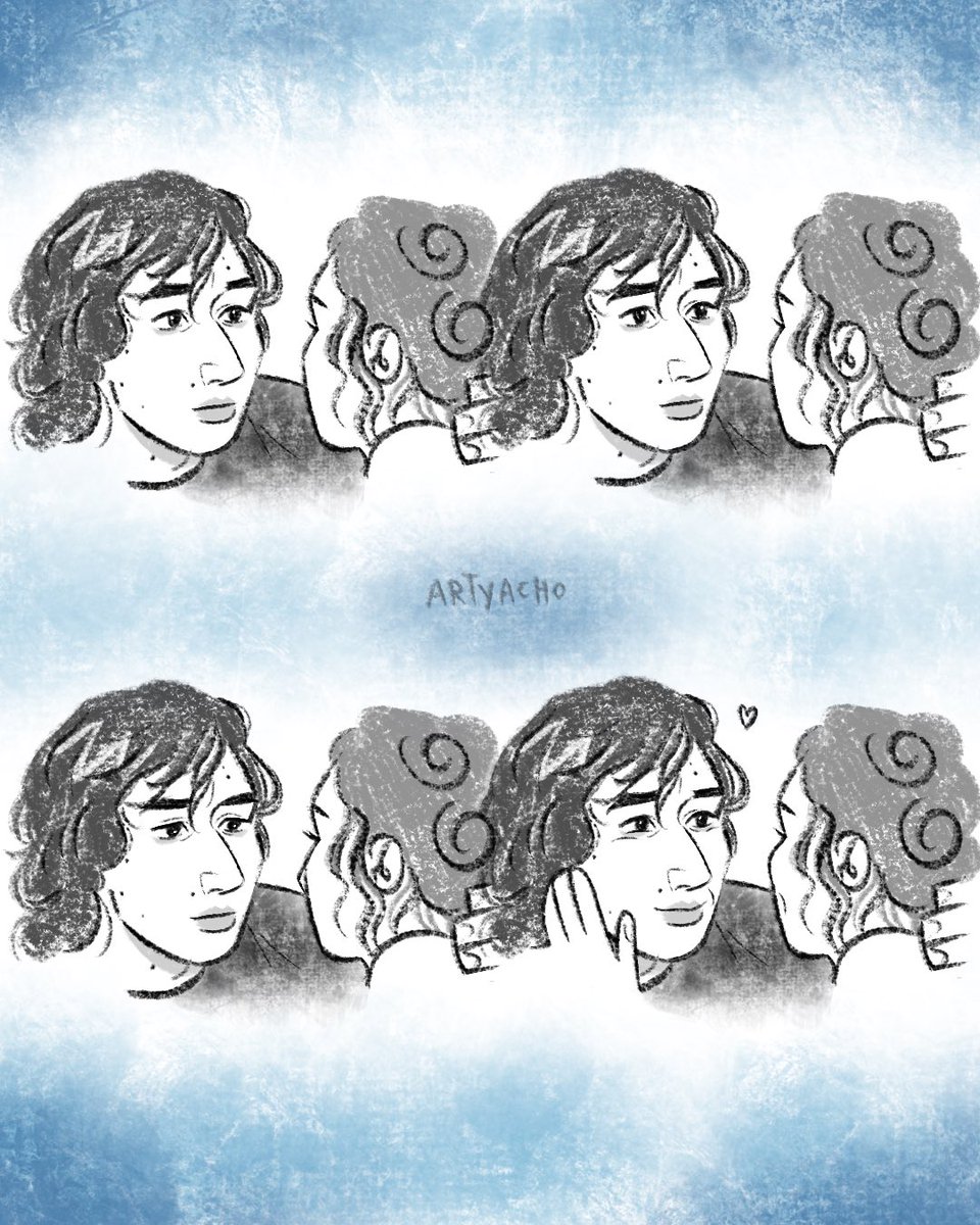 artyacho's tweet photo. #AdamDriver #BenSolo #Reylo 💙😭 https://t.co/rQ1XQIftDO
