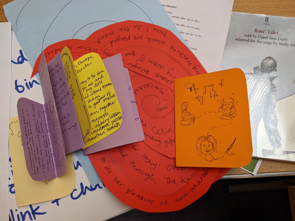 Such a moving #poetry-and-#crochet session for #InternationalWomensDay at Rugeley library. Casting on, writing and weaving new threads of women's skills handed down, family stories, stitching #ClimateEmergency, griefs and friendship in the heart of the #library 💜💚