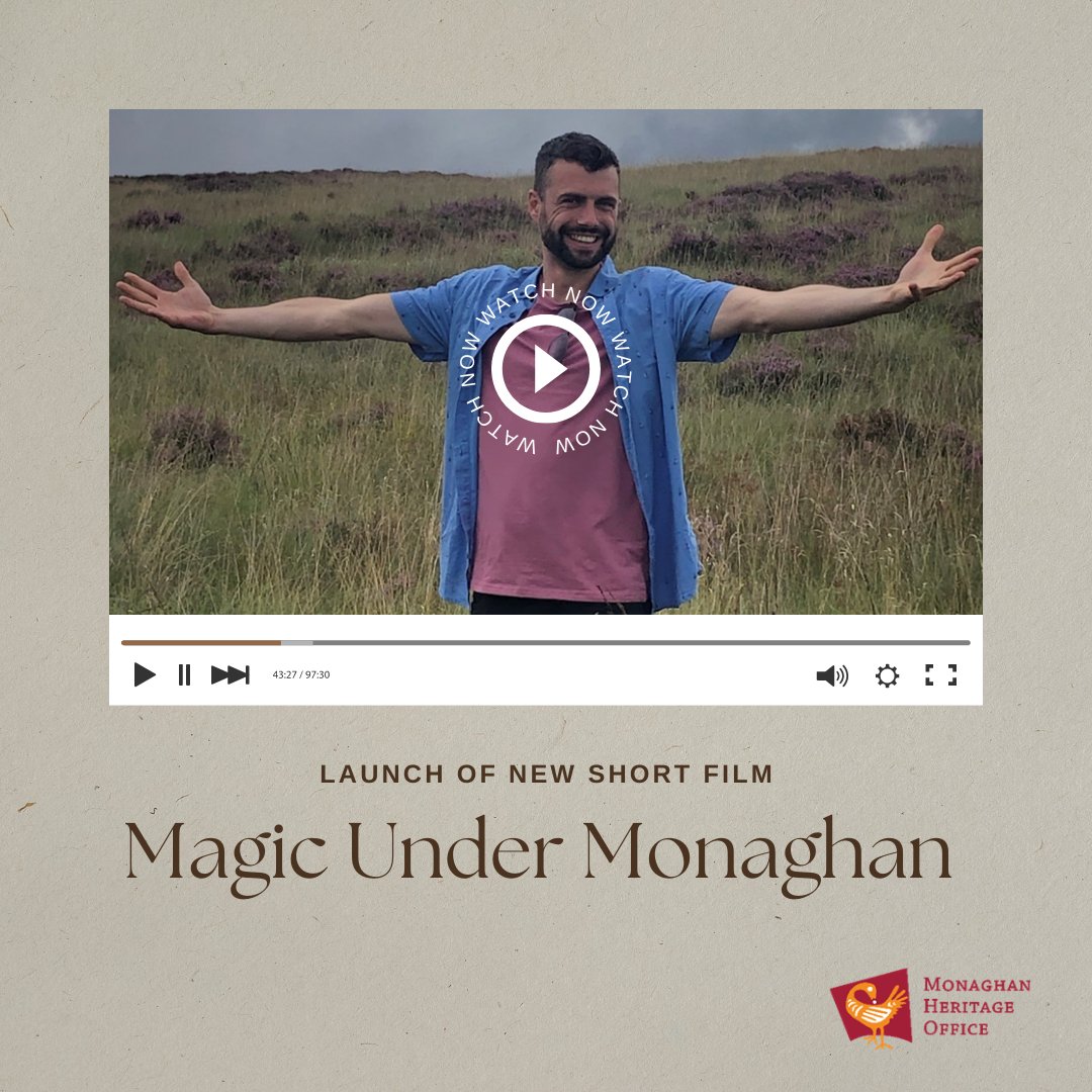 Magic under Monaghan is a short film for young people, but with a universal reach, exploring links between our peatlands and wetlands heritage, and climate change action. 💙📽️ Watch here: monaghan.ie/launch-of-new-…